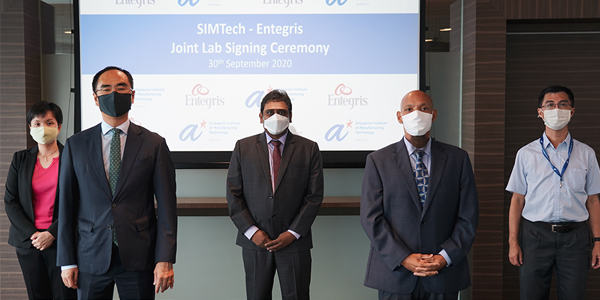 A*Star’s SIMTech and Entegris Asia establish joint research laboratory in additive manufacturing to advance product development capabilities and expand market opportunities