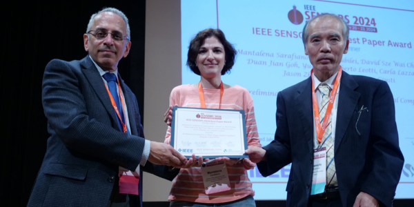 Best Paper Award @ IEEE Sensors 2024